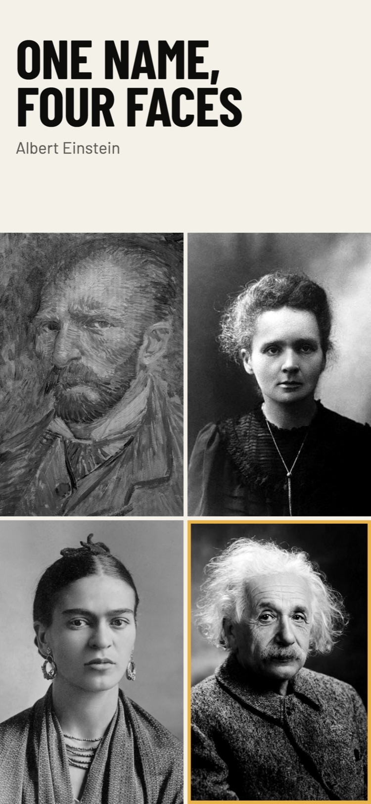 Portraits — One thousand one hundred and fifty-eight lives, five millennia